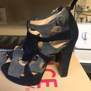 Enzo Angiglini open toe heels